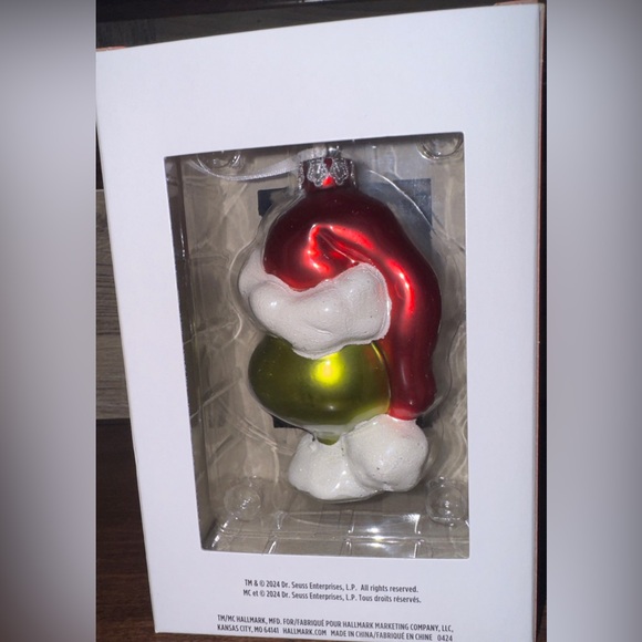 How the Grinch Stole Christmas! Blown Glass Ornament, Dr. Seuss Tree Decoration - Picture 10 of 12